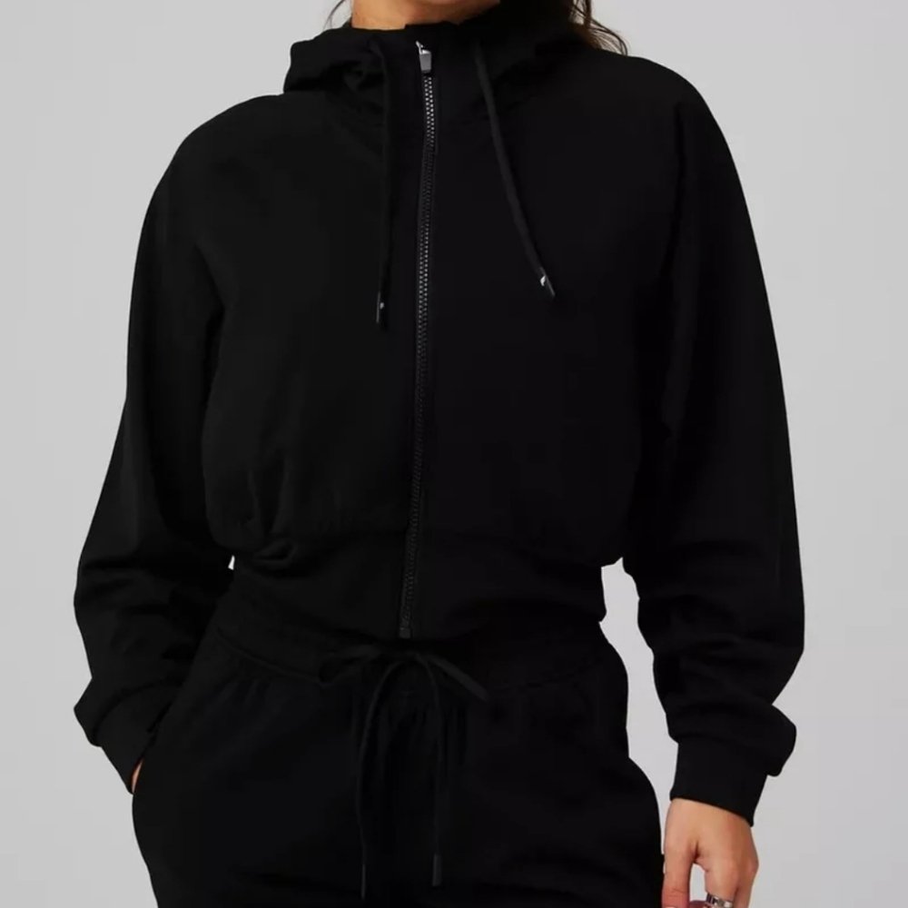 Women's Fabletics Black Hoodie Size XS